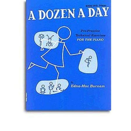 BURNAM:A DOZEN A DAY 1 PIANO