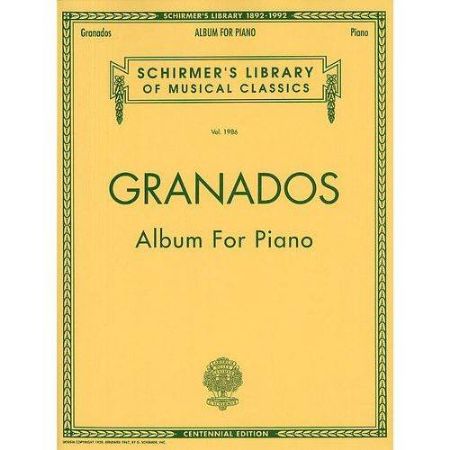 Slika GRANADOS:ALBUM FOR PIANO