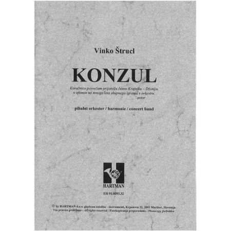 ŠTRUCL VINKO:KONZUL-KORAČNICA