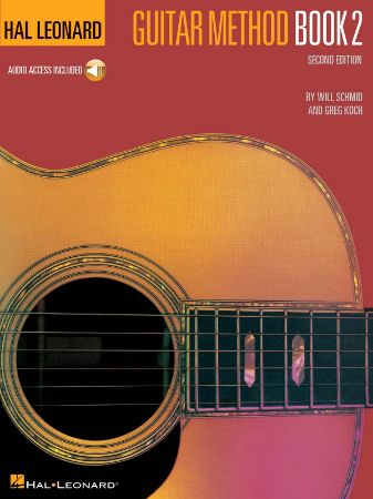 HAL LEONARD GUITAR METHOD BOOK 2 + AUDIO ACCESS