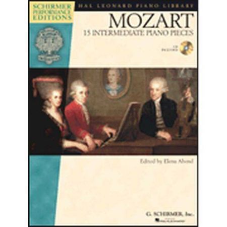 Slika MOZART:15 INTERMPIANO PIRCES+CD