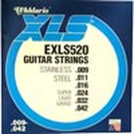 Slika D'ADDARIO SET EXLS 520 EL 09-042STAINLES