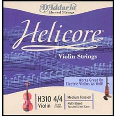 Slika DADDARIO SET strun za violino HELICORE 4/4 H310 MED