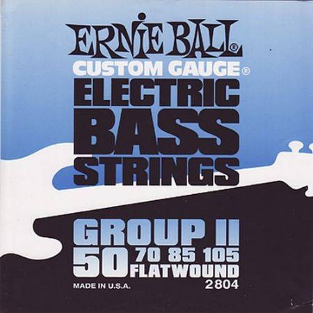 ERNIE BALL strune za bas kitaro SET 2804 BASS 050-105 BRUŠENE