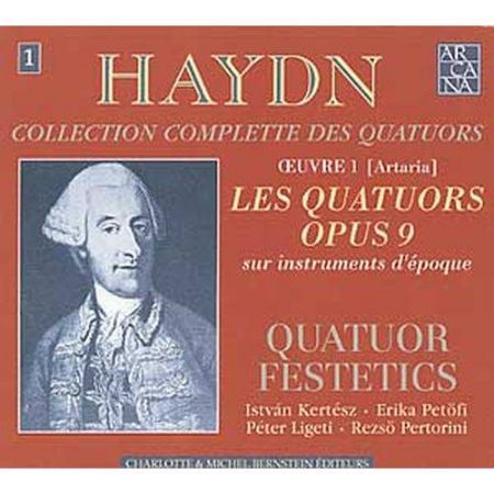 Slika HAYDN - LES QUATUORS OP.9, HFT 1