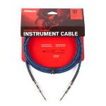 KABEL PLANET WAVES KITARSKI 4,5M Braided Instrument Cable - Blue