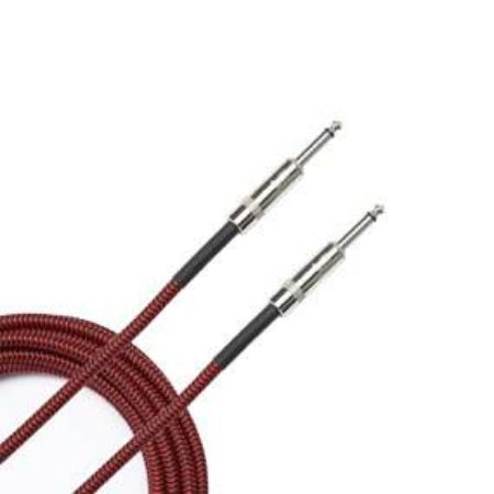 KABEL PLANET WAVES KITARSKI 4,5M Braided Instrument Cable - Red