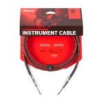 KABEL PLANET WAVES KITARSKI 4,5M Braided Instrument Cable - Red