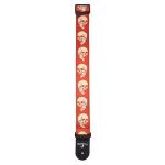 PAS ZA KITARO PLANET WAVES Alchemy Guitar Strap, Live Life Skull