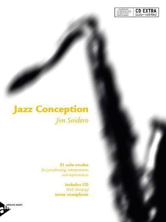 SNIDERO:JAZZ CONCEPTION 21 SOLO ETUDES TENOR SAX