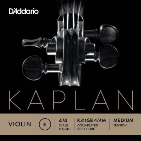 DADDARIO STRUNA ZA VIOLINO KAPLAN GOLD PLATED 1E