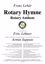 BEETHOVEN: ROTARY HYMNE / ROTARY ANTHEM - ENSAMBLE