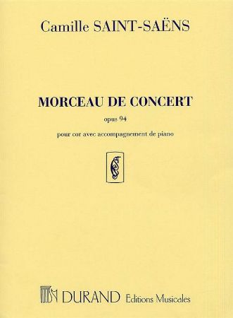 SAINT-SAENS:MORCEAU DE CONCERT OP.94 HORN