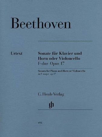 BEETHOVEN:SONATE FUR KLAVIER UND HORN ODER VIOLONCELLO F-DUR OP.17