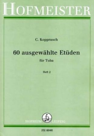 KOPPRASCH:60 SELECTED STUDIES FOR TUBA 2