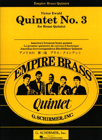 EWALD:QUINTET NO.3 BRASS