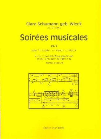 SCHUMANN-WIECK CLARA:SOIREES MUSICALES OP.6
