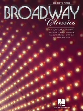 BROADWAY CLASSICS BIG-NOTE PIANO EASY