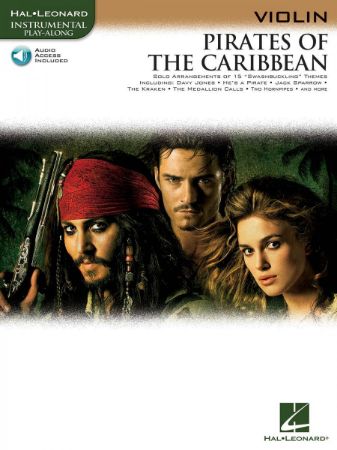 PIRATES OF THE CARIBBEAN,VIOLIN PLAY ALONG +AUDIO ACC.