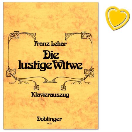 LEHAR:DIE LUSTIGE WITWE VOCAL SCORE