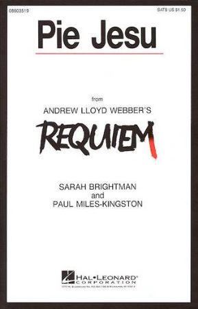 WEBBER:PIE JESU FROM REQUIEM SATB