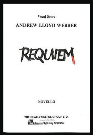 WEBBER:REQUIEM VOCAL SCORE