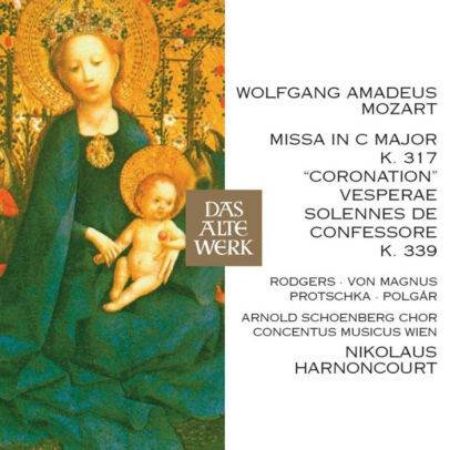 MOZART:MISSA IN C MAJOR K317,VESPERAE K339/HARNONCOURT