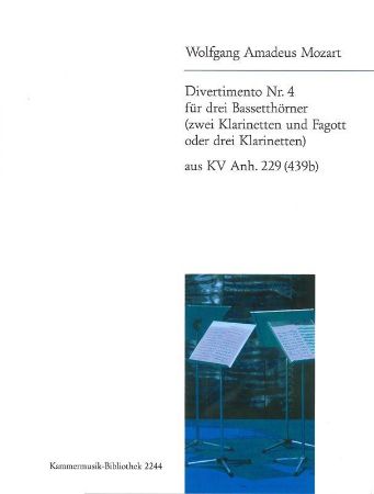 MOZART:DIVERTIMENTO NR.4 AUS KV 229(439b)