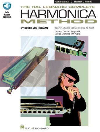 HOLMAN:HARMONICA METHOD CHROMATIC +AUDIO ACC.