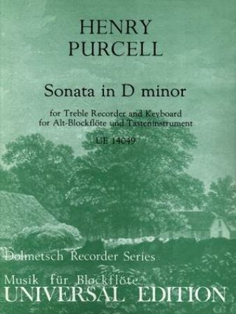 PURCELL:SONATA D-MOLL ALT BLOCK FLOTEN