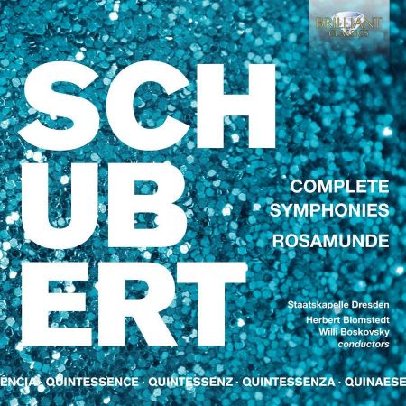SCHUBERT:COMPLETE SYMPHONIES ROSAMUNDE  5CD