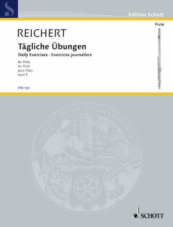 REICHERT A:TAGLISCHE UBUNGEN FUR FLUTE