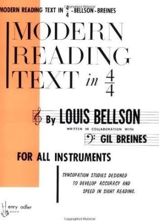 BELLSON L.:MODERN READING TEXT IN 4/4 FOR ALL INSTRUMENTS