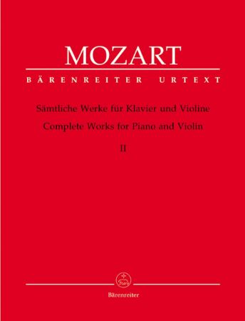 MOZART:COMPLETE WORKS FOR VIOLIN AND PIANO 2