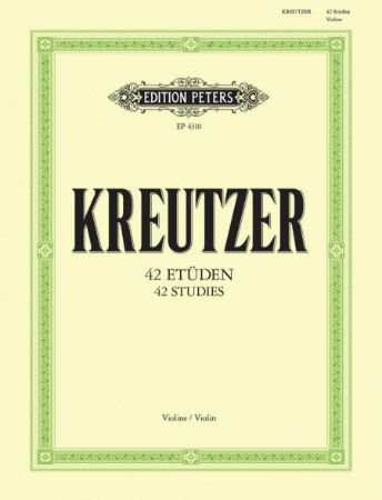 KREUTZER;ETUDEN - VIOLINE