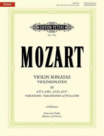 MOZART:VIOLIN SONATAS VOL.3