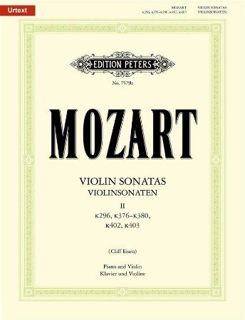 MOZART:VIOLIN SONATAS 2,K 296,376-380