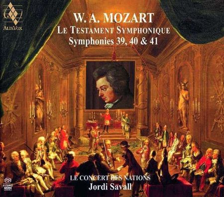 MOZART:LE TESTAMENT SYMPHONIQUE NO.39,40 & 41/SAVALL  2CD