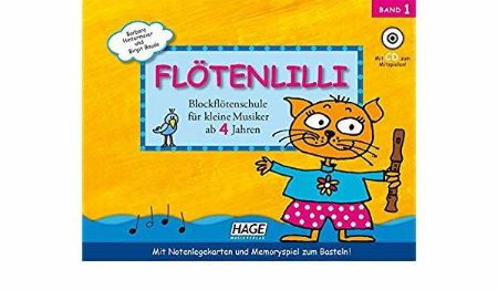 HINTERMEIER:FLOTENLILLI RECORDER SCHOOL AT 4 YEAR +CD VOL.1