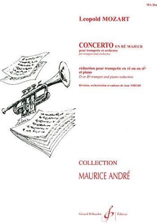 MOZART L.:CONCERTO EN RE MAJEUR TRUMPET AND PIANO