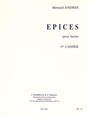 ANDRES:EPICES 1 POUR HARPE