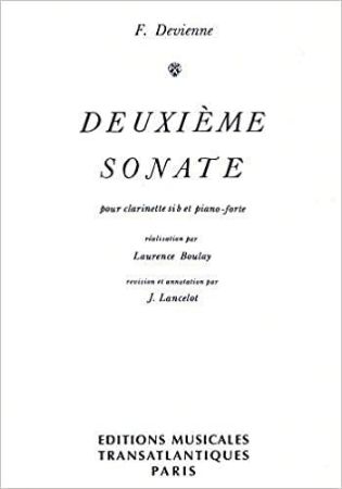 DEVIENNE:DEUXIEME SONATE CLARINETTE ET PIANO