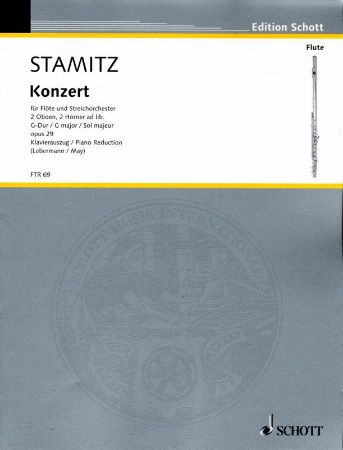 STAMITZ C.:KONZERT FUR FLOTE G-DUR OP.29