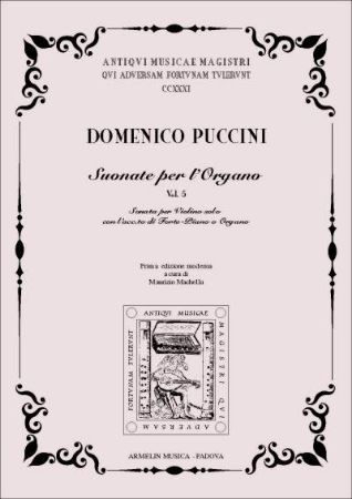 PUCCINI:SONATE PER ORGANO 5