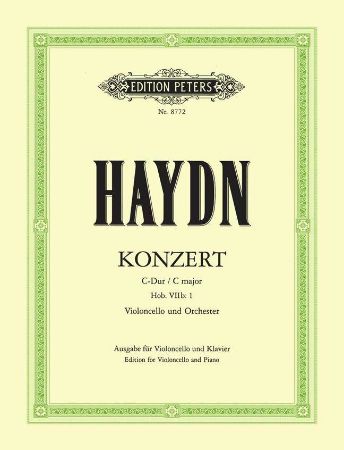 HAYDN:KONZERT C-DUR,CELLO AND PIANO HOB VIIb:1