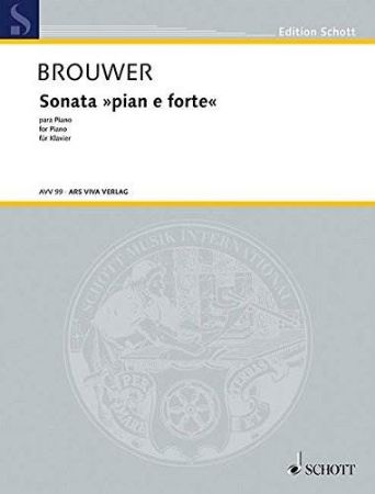 BROUWER:SONATA PIAN E FORTE