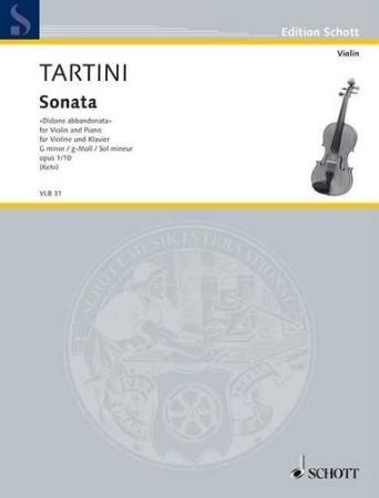 TARTINI:SONATE G-MOLL OP.1/10