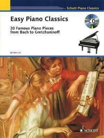 EASY PIANO CLASSICS FROM BACH TO GRETCHANINOFF +CD