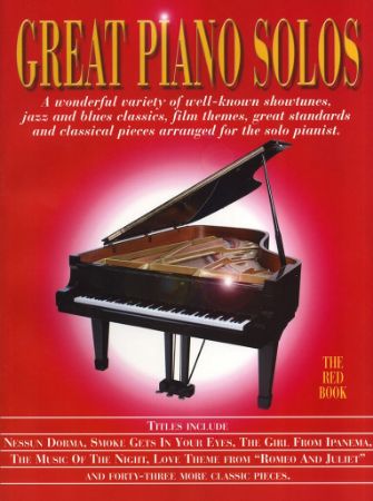 GREAT PIANO SOLOS-RED BOOK