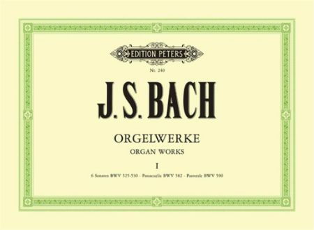 BACH J.S:ORGELWERKE I.